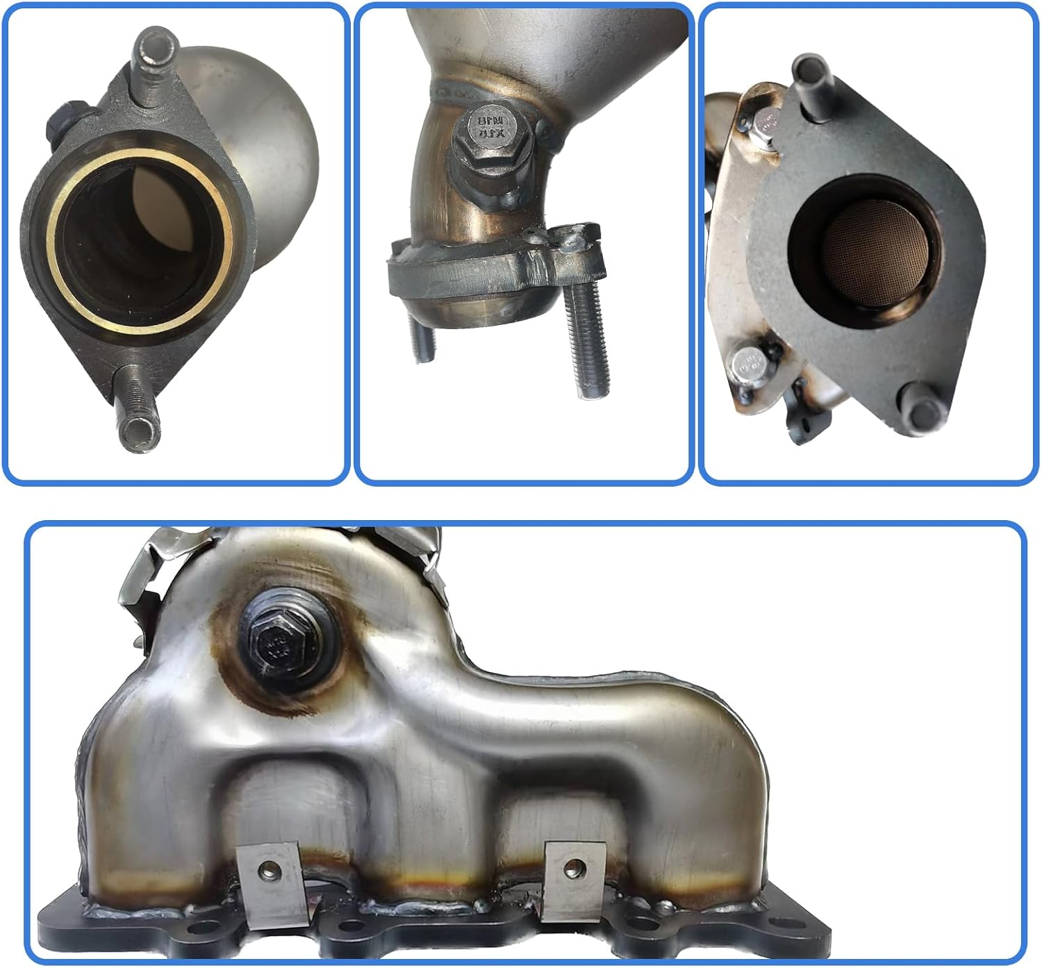 Catalytic Converter Compatible with Ford Explorer 2013-2019, 2015-2018 Ford Edge, 2013-2019 Ford Taurus 3.5L V6 Convertidor Catalítico (EPA)