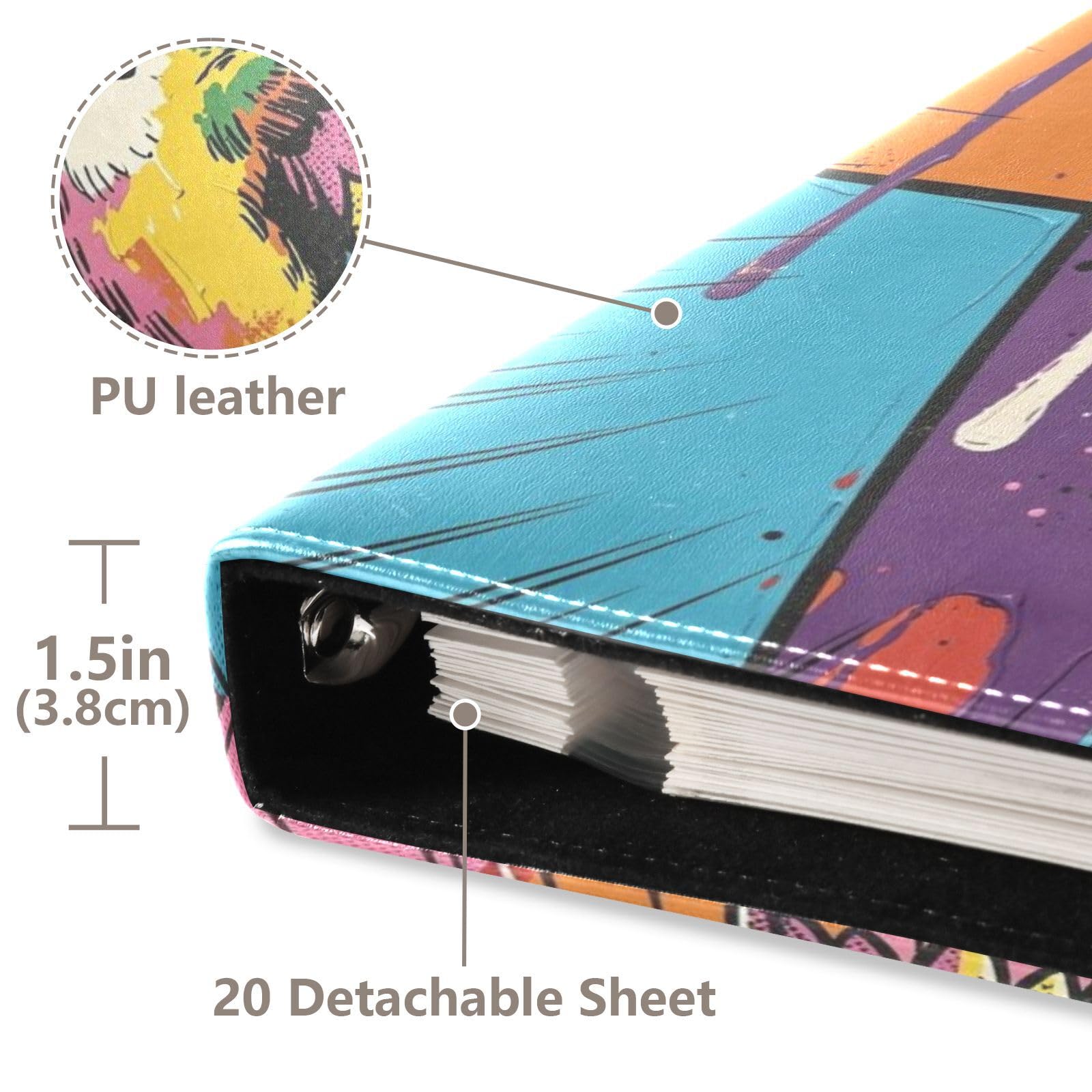 Photos et travaux de papier pour scrapbooking en cuir