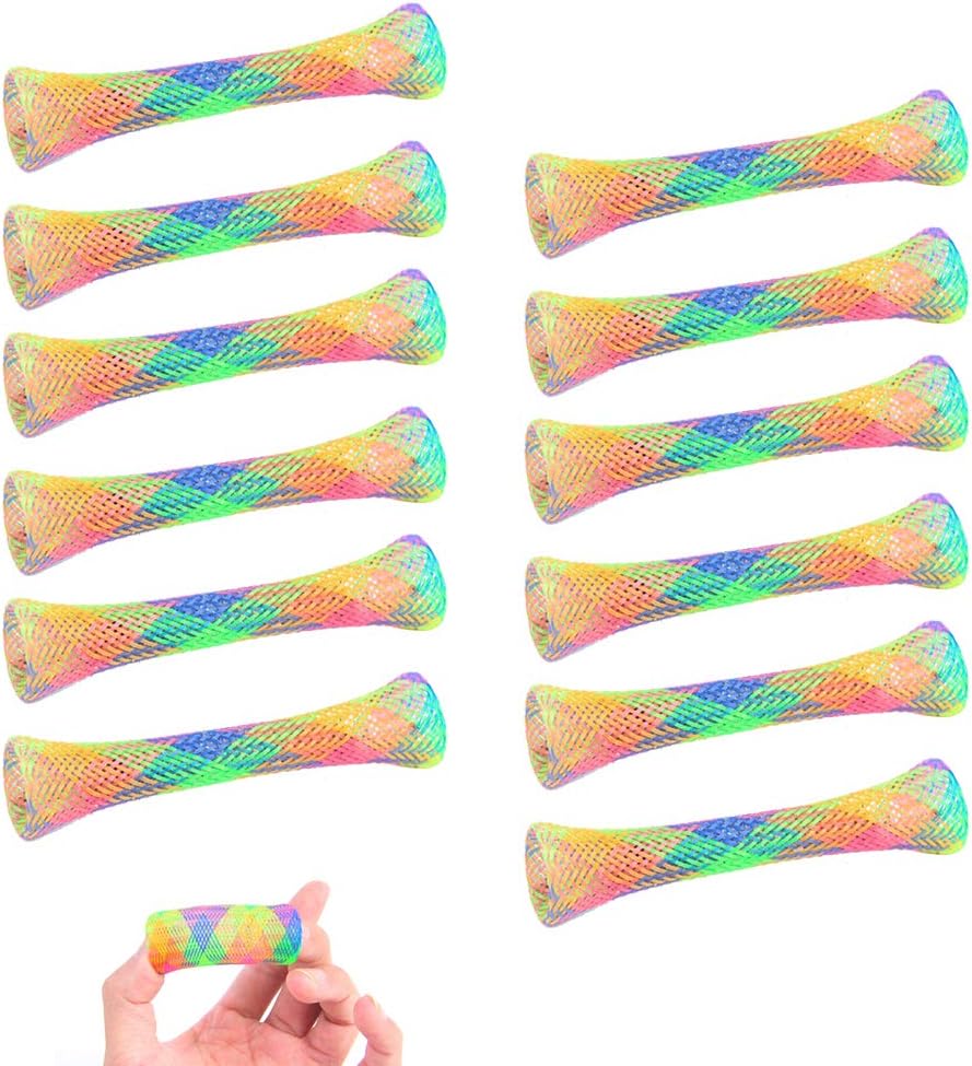 kio 30pcs Cat Spring Tube Toy, Cat Stick with Mint, Spring Toys for Cats Colorful, Fun Pet Actioninteractive Toys for Kittens to Bite