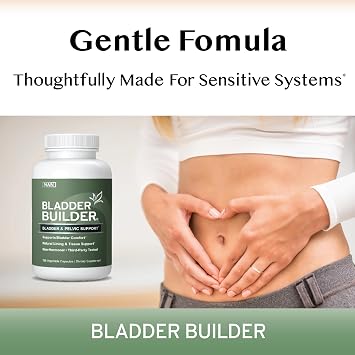 Bladder Health Supplement for Bladder Support & Bladder Discomfort Supports Bladder Lining 120 Capsules Made in USA**