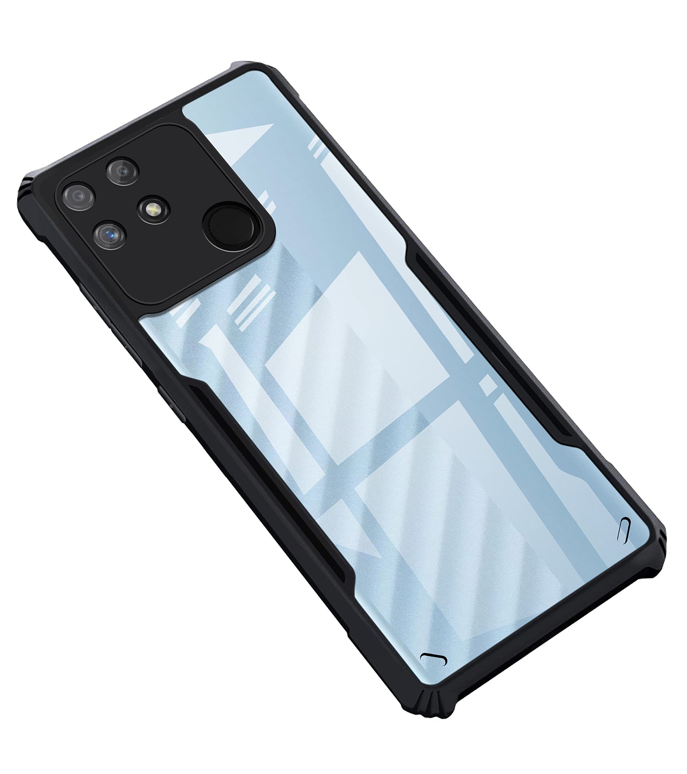 Zapcase Back Case Cover for Realme Narzo 50A | Compatible for Realme Narzo 50A Back Case Cover | 360 Degree Back Cover | Clear Case for Realme Narzo 50A with Camera Protection|(TPU + PC | Matte Black) (B0BJ97HLN6) Amazon Price History, Amazon Price Tracker