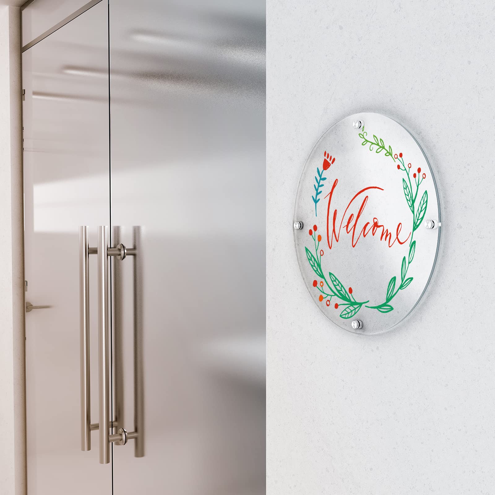 2 Pieces Clear Acrylic Discs 10 10 Inch Blank Clear