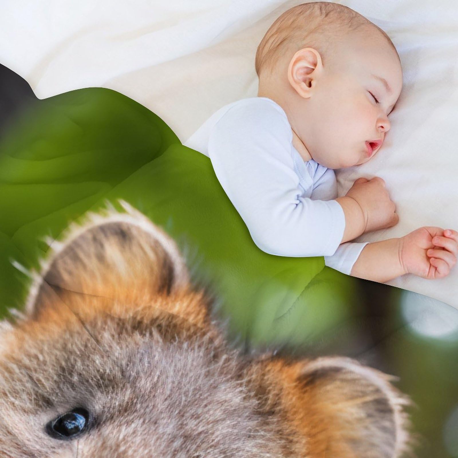 Fleece Decke Quokka, Kuschelweiche Flauschige Fleece Decken Für Couch, Sofa, Bett, Warme Decke Mikrofaserschläfchendecke, 150×200cm