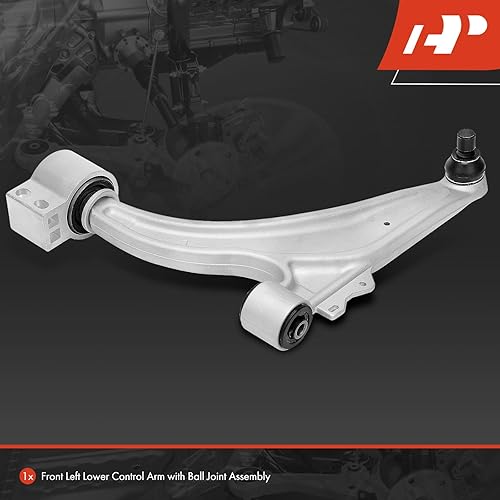 Miniatura 2 de A-Premium Brazo de control inferior delantero izquierdo, con rótula y buje, compatible con Chevrolet Cruze 2011-2015, Cruze Limited 2016, Volt