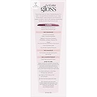 Vista 3 de L'Oréal Paris Le Color One Step - Brillo tonificante para el cabello, color caoba, 4 onzas