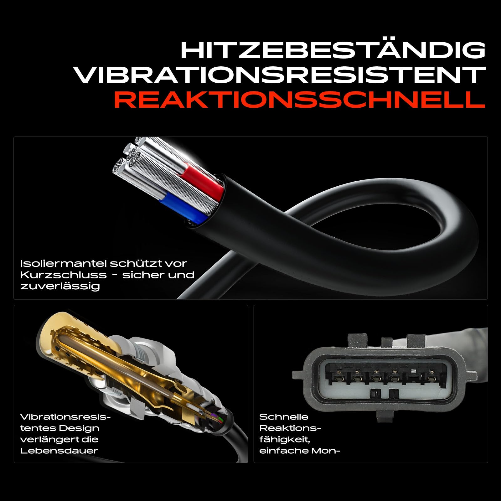 Frankberg Lambdasonde Regelsonde vor Katalysator Kompatibel mit Clio IV BH 1.2L 2012-2019 Clio IV Grandtour KH 1.2L 2013-2021 Replace# 226A47538R