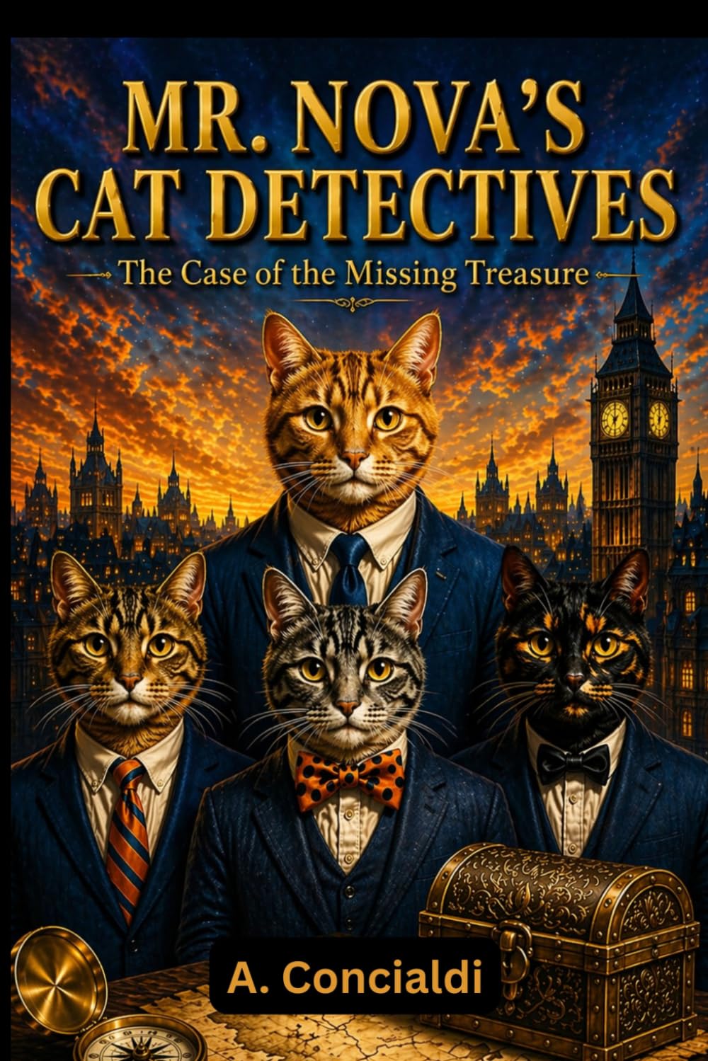 Mr. Nova's Cat Detectives: The Case of the Missing Treasure