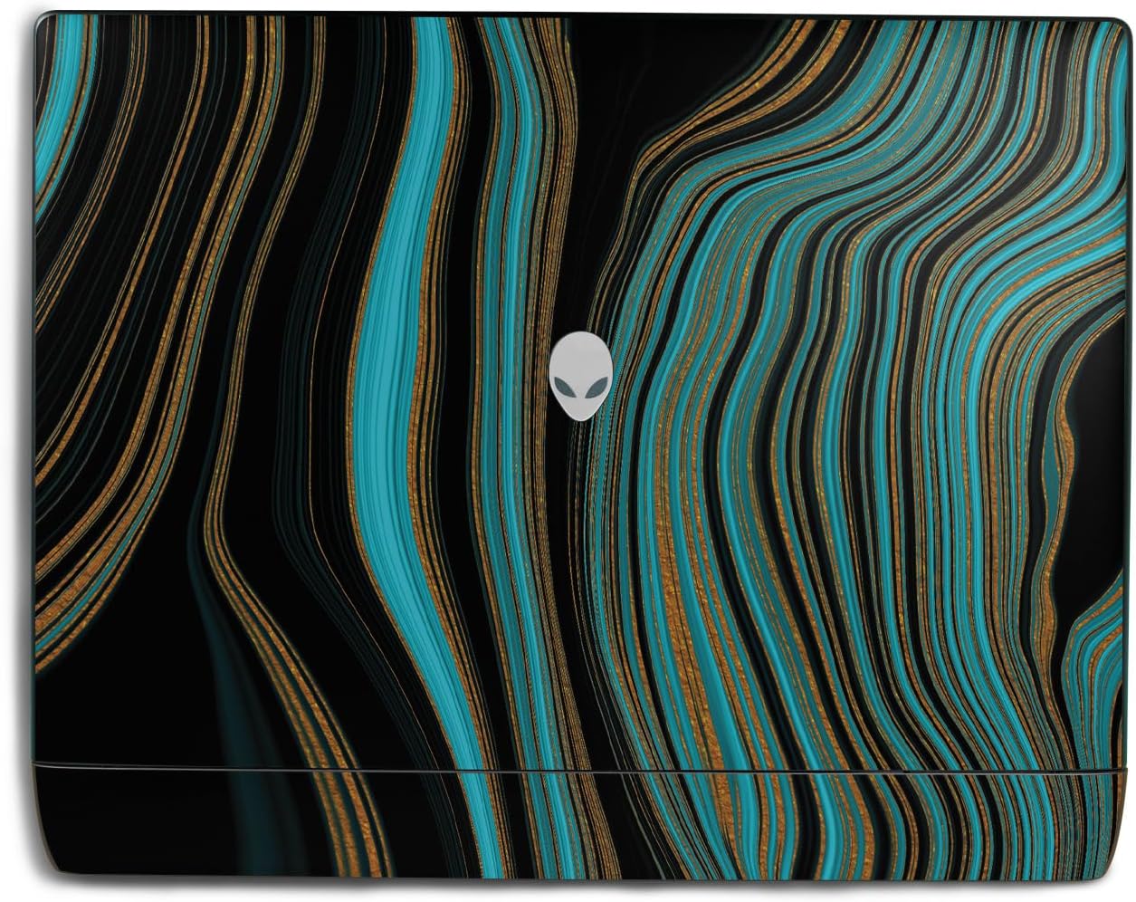 Laptop Skin Compatible with Alienware 18 Area-51 (2025) - Blue Canyon - Premium 3M Vinyl Protective Wrap Decal Cover - Easy to Apply | Crafted in The USA by MightySkins