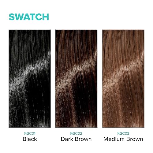 Miniatura 6 de Kiss Tapa rápida para retoque de cabello gris (2 unidades, color negro)