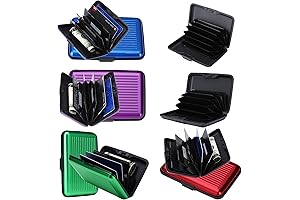 RFID Blocking Metal Wallet Credit Card Holder