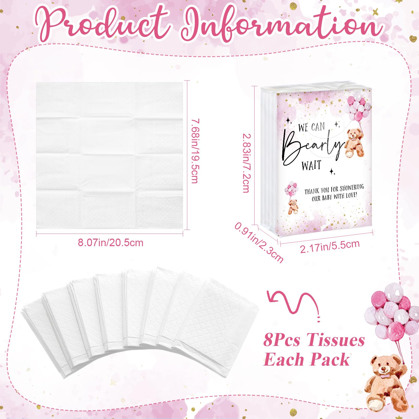 Kate Aspen Woodland Baby Shower Decorations - Adorable Woodland Animal Party Favor Boxes For Baby Showers, Birthdays, And Gender Reveals - Pack Of 24