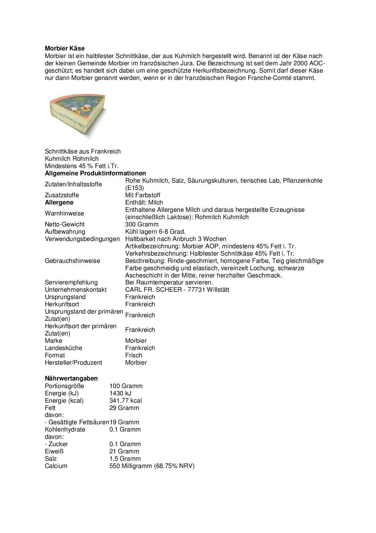 Französisches Käsesortiment 1,4 kg