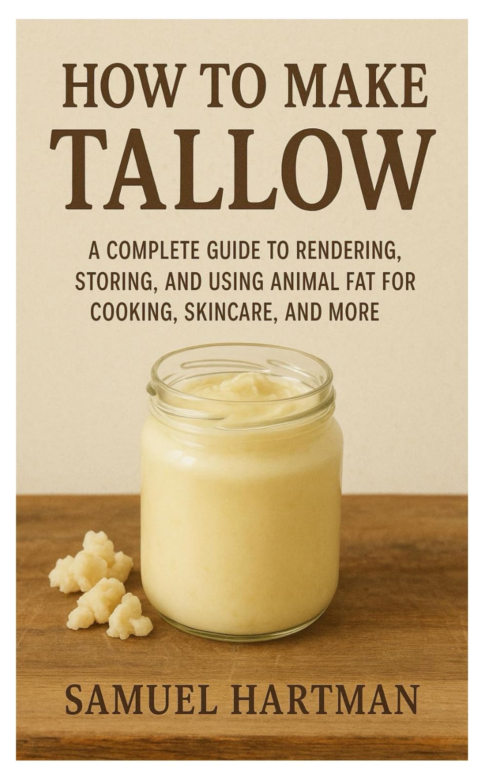 HOW TO MAKE TALLOW: A Complete Guide to Rendering, Storing, and Using Animal Fat for Cooking, Skincare, and More