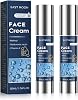 MADGININE 2 Bottles 6 in 1 Particle Face Cream for Men Eye Bags, Natural Moisturiser Organic Anti-wrinkle Face Neck Firming Cream, Mens Anti Aging Face Cream