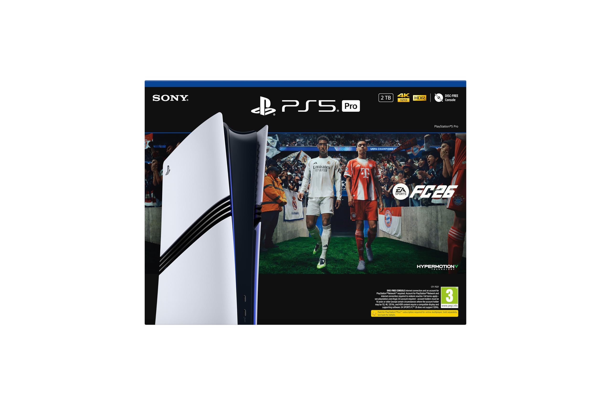 Playstation 5 Pro Console - Ea Sports Fc 26 Bundle (Ps5) New Sony Interactive Entertainment 711719023654