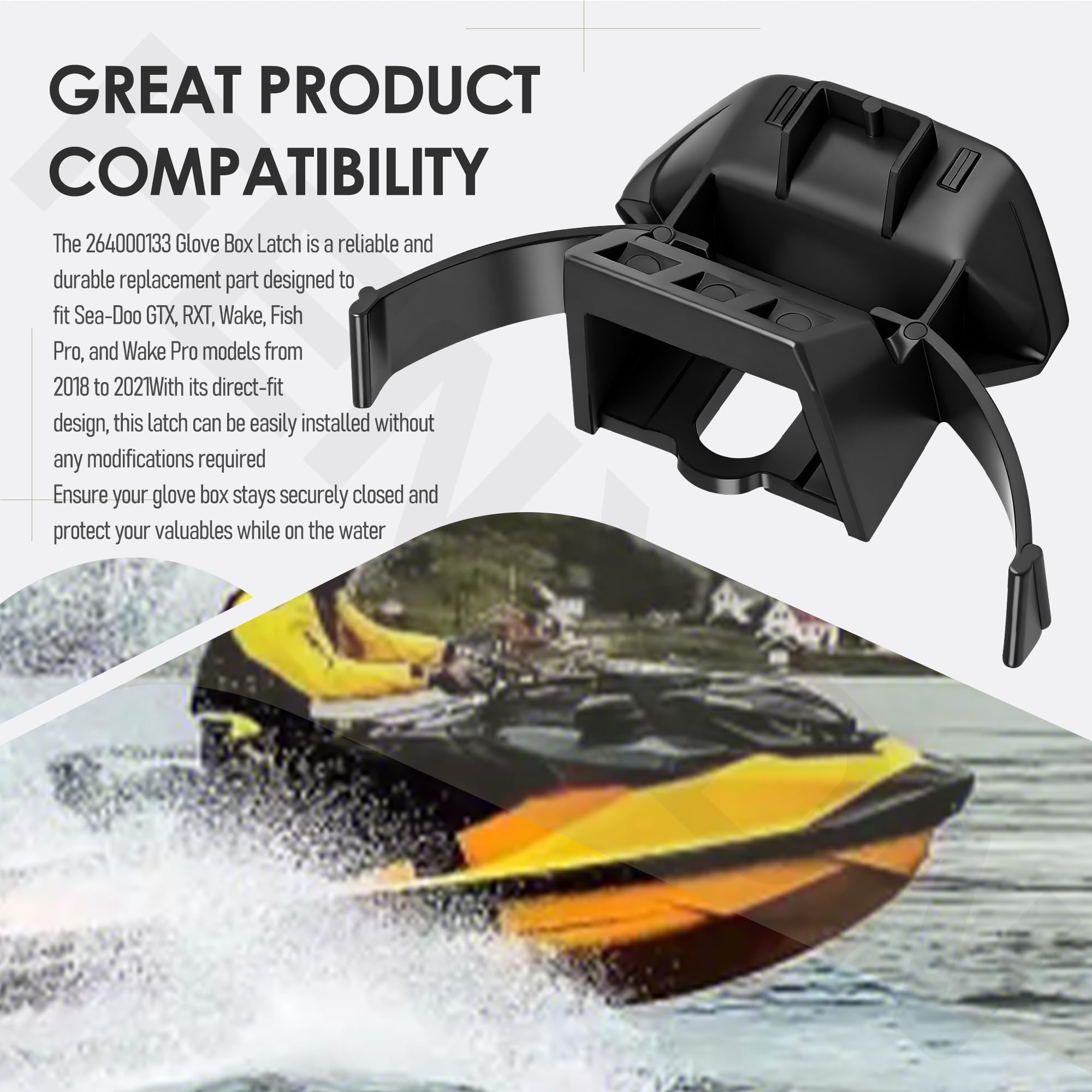 Amazon.com : FENXDN 264000133 Glove Box Latch Compatible with Sea