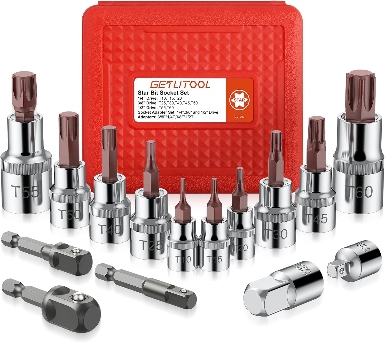 Jeu De Douilles Métriques Complet Avec Rallonge Flexible - 46 Ou 40 Pièces GHADA