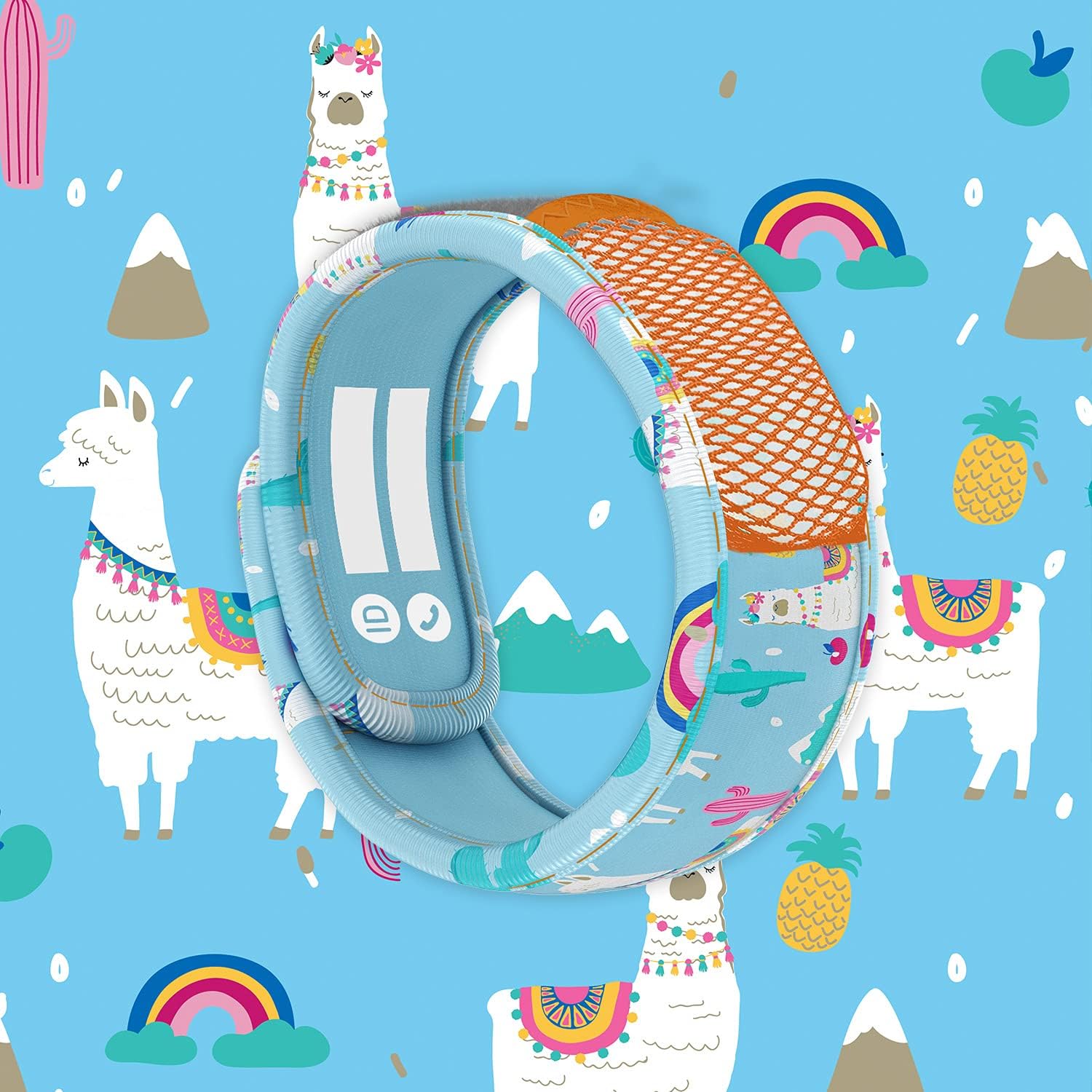 PARA'KITO Bug & Mosquito Bracelets for Kids | Mosquito Spray Alternative | Waterproof, Outdoor Insect Wristband w/Natural Essential Oils | Hiking, Trekking & Camping Accessories (Llama) - Image 6