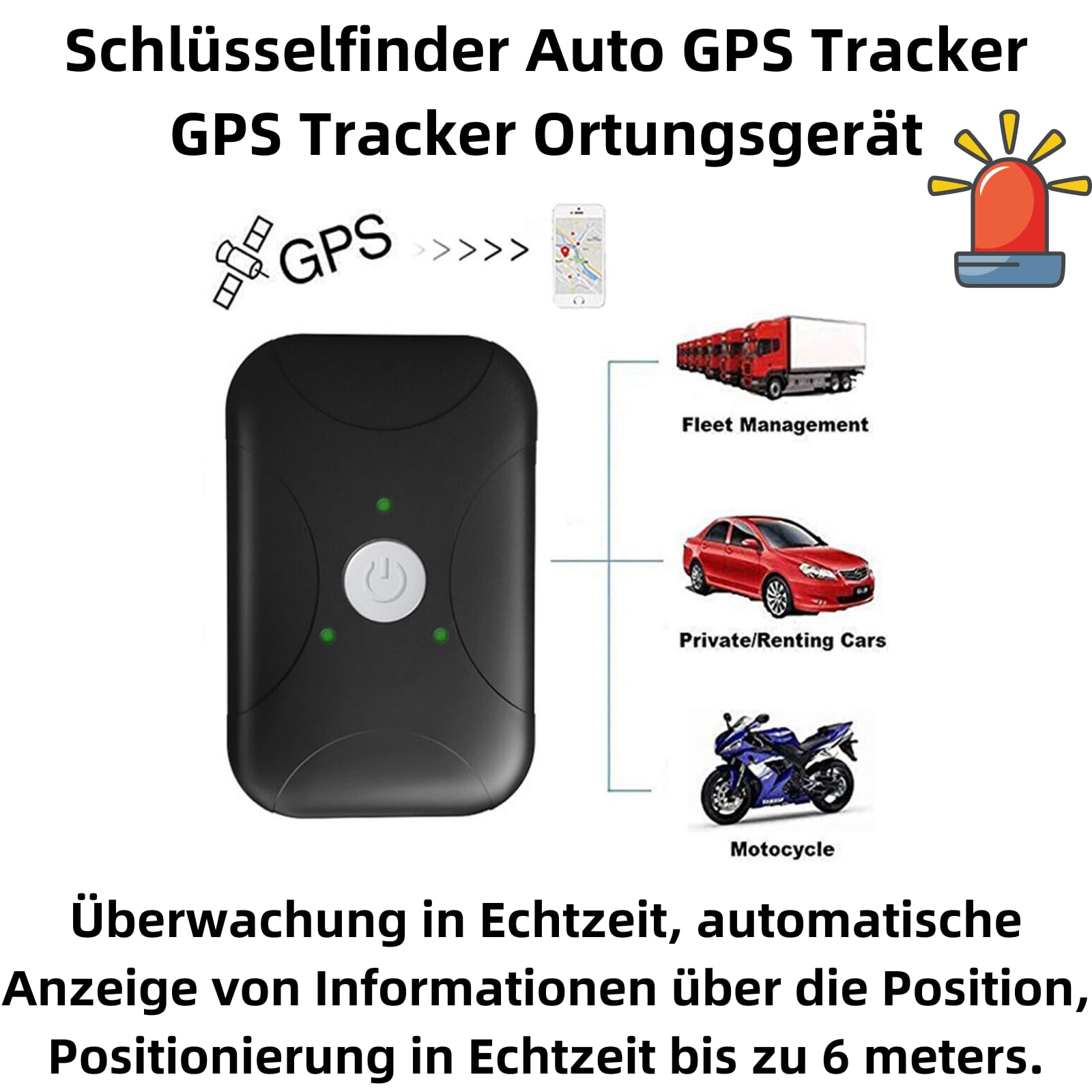 I09D lokalizator GPS Antilost Lokalizator kluczy, system alarmowy dla dzieci, zwierząt domowych, samochodów ciężarowych
