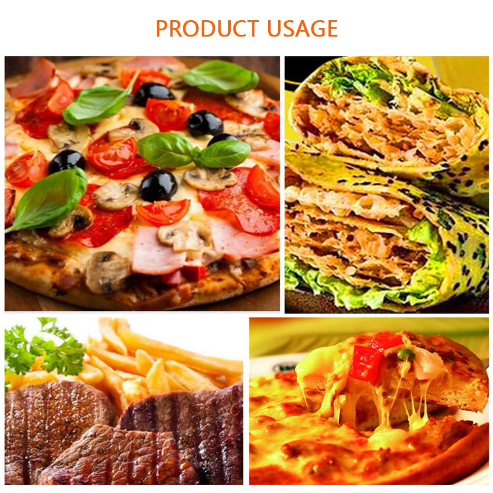 Klickschaufel aus rostfreiem Stahl mit kostenlosen Pizza -Rädern, Pizzaschaufelpaddel mit faltbarem Griff für einfache Lagerung, Premium -Pizza -Turner,B