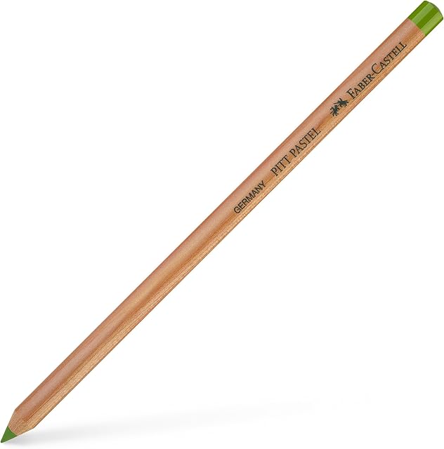 Faber-Castell PITT Pencil, Pastel, Earth Green Yellowish 168, Single