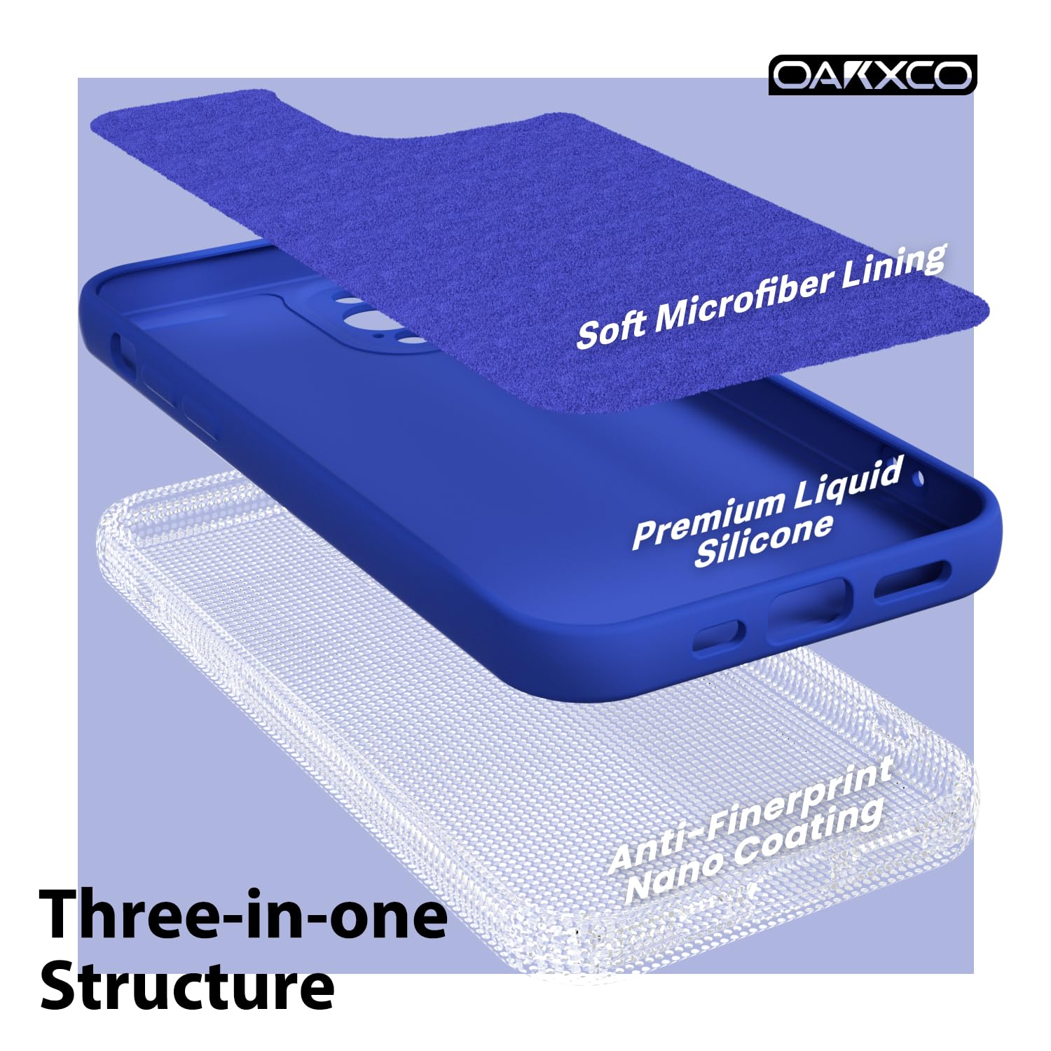 oakxco for iPhone 16 Pro Max Case Liquid Silicone, Soft Rubber Gel Elegant Aesthetic Basic Simple Cover, Cute Thin Slim TPU Matte Solid Color Plain Smooth Case for Women Girl, Light Pink — view 340