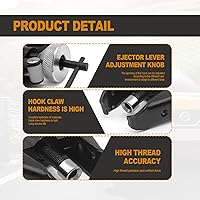 Vista 3 de Extractor de brazo de limpiaparabrisas de coche Terminal de batería y extractor de brazo de limpiaparabrisas Herramienta de eliminación