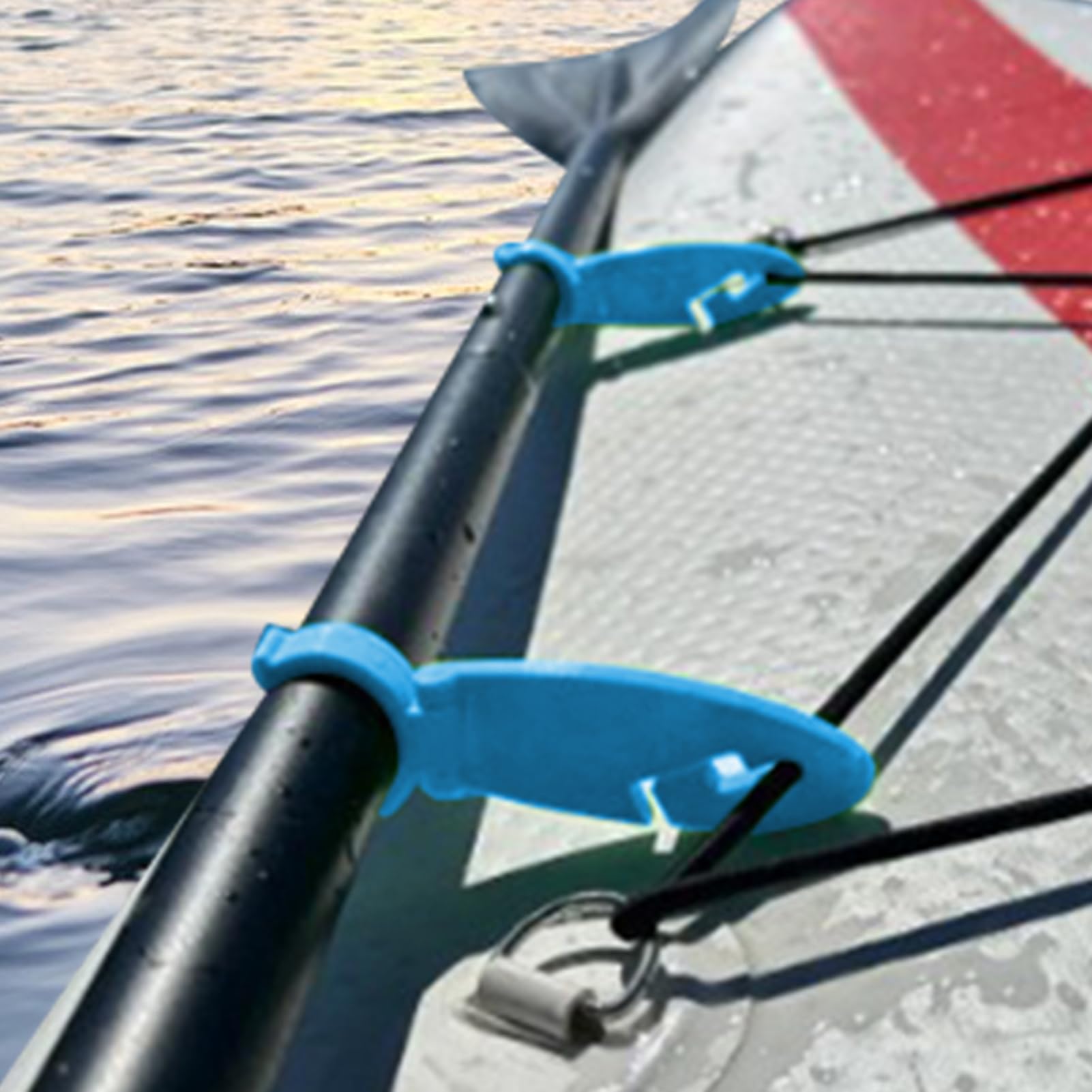 Sujetadores De Aletas para Tablas De Pádel, 2 Unidades De Sujeción para, Sujeciones Expansibles, Accesorios Deportes Acuáticos para Mujeres Hombres Niños Jóvenes Adolescentes