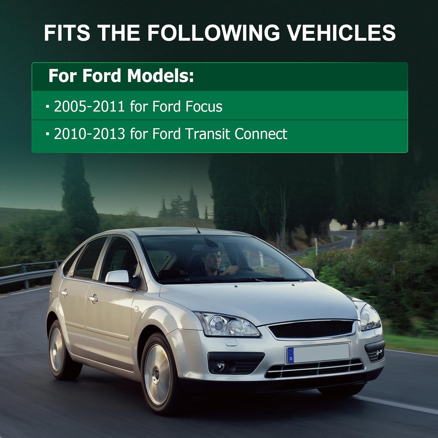 SCITOO Engine Motor Mount for Ford Focus 2005-2011,for Ford Transit Connect 2010-2013, A5495