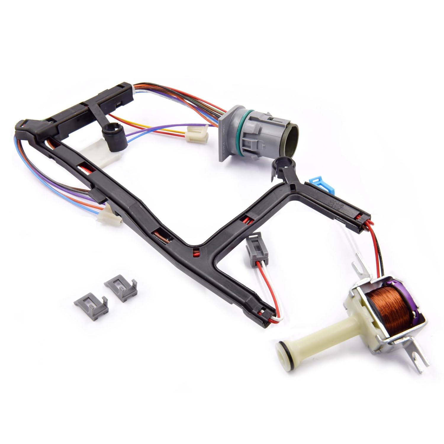 4L60E Internal Harness w/Lock-Up TCC Solenoid TH700-R4 TH-700 4L60E 4L60 4L65E 4L70E 4L70 Compatible with Chevrolet GMC Cadillac Buick Hummer Bentley Reference # 350-0025 12143296 12121299