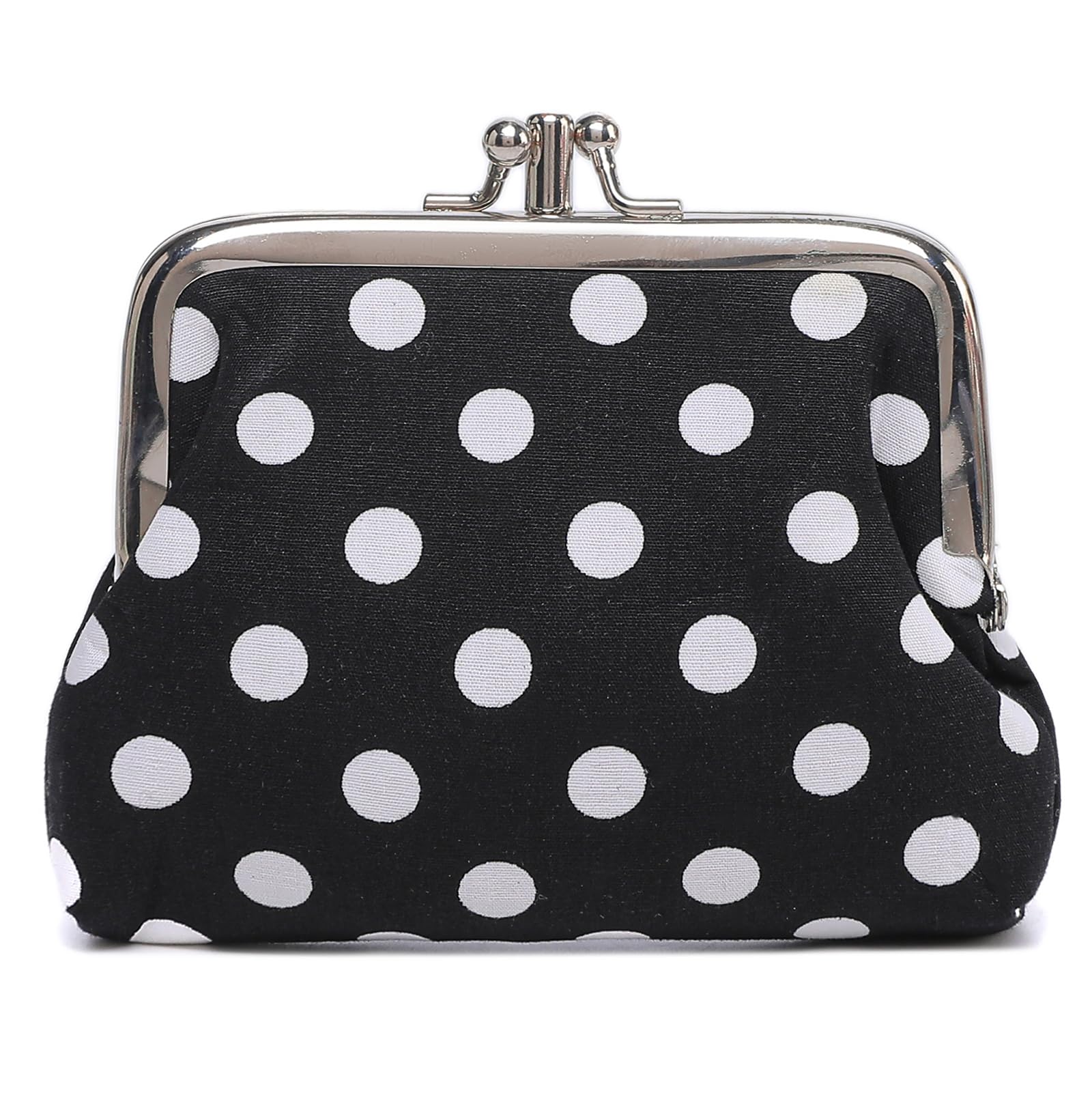 Cute Floral Buckle Coin Purses Vintage Pouch Kiss-lock Change Purse Wallets…
