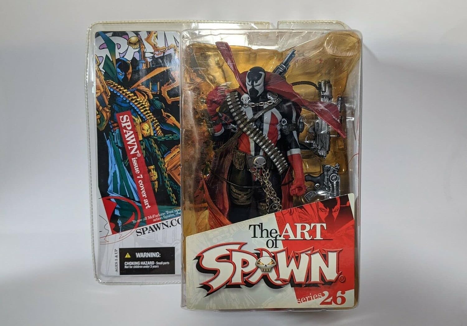 2004 Spawn Action Figure Series 26 The Art of Spawn - Spawn Issue 7 Cover Art