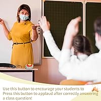 Vista 5 de RIBOSY Botón de aplausos: el botón aplaude cuando se presiona, añade diversión adicional a tu vida