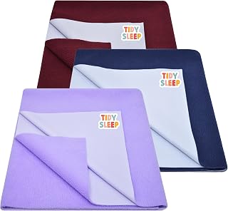 Tidy Sleep Instadry Anti-Piling Fleece Extra Absorbent Quick Dry Sheet for New Born Babies, Cotton Bed Protector Mattress ... Price In India