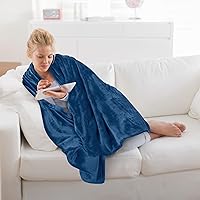 Vista 157 de Utopia Bedding - Manta de vellón de lujo, mullida, antiestática; manta de suave microfibra de 8.8 oz/yd² (300 g/m²) para cama; tamaño individual