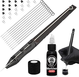 Moricher Hand Poke a Stick Tattoo Kit with ink DIY tattoo practice kit with tattoo needle for beginners complete tattoo kit maquina para tatuar