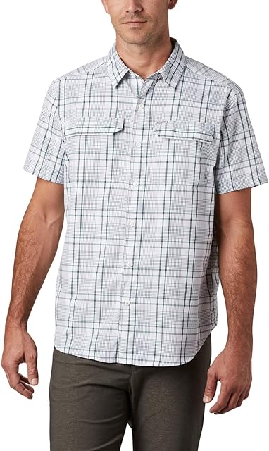 Columbia Męska koszulka z krótkim rękawem Silver Ridge 2.0 Multi Plaid
