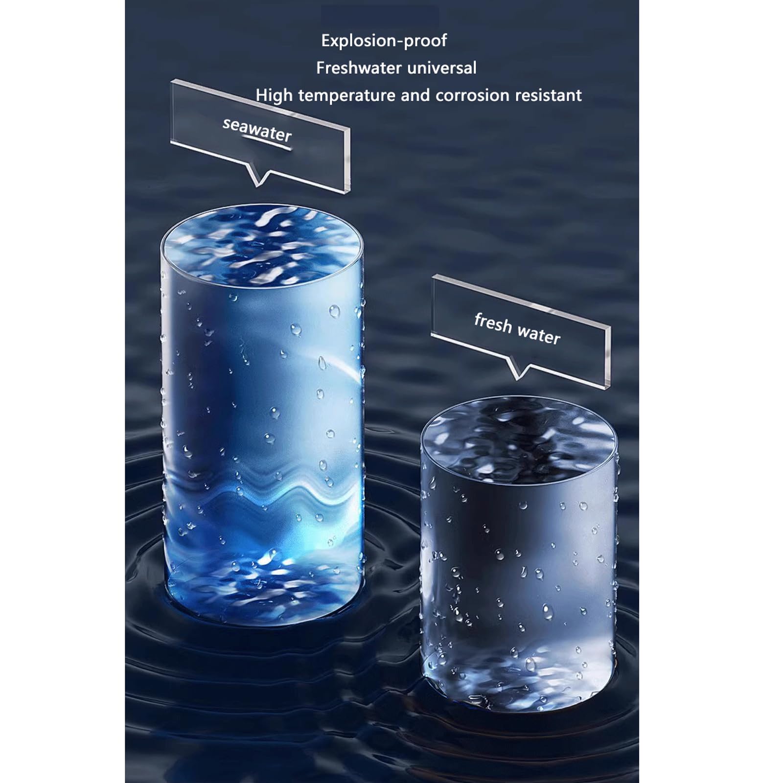 Asta riscaldante Termostato Automatico Asta riscaldante in Acciaio Inossidabile Riscaldatore per Acquario, 50 W (100 W)
