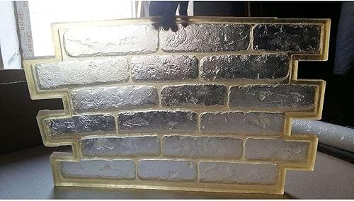 Miniatura 2 de Forma de poliuretano "MONMORANCE" para paneles 3D | Decoración de pared | Texturizado de pared | Forma para paneles 3D, 23.62 x 15.75 x 0.78 pulgadas