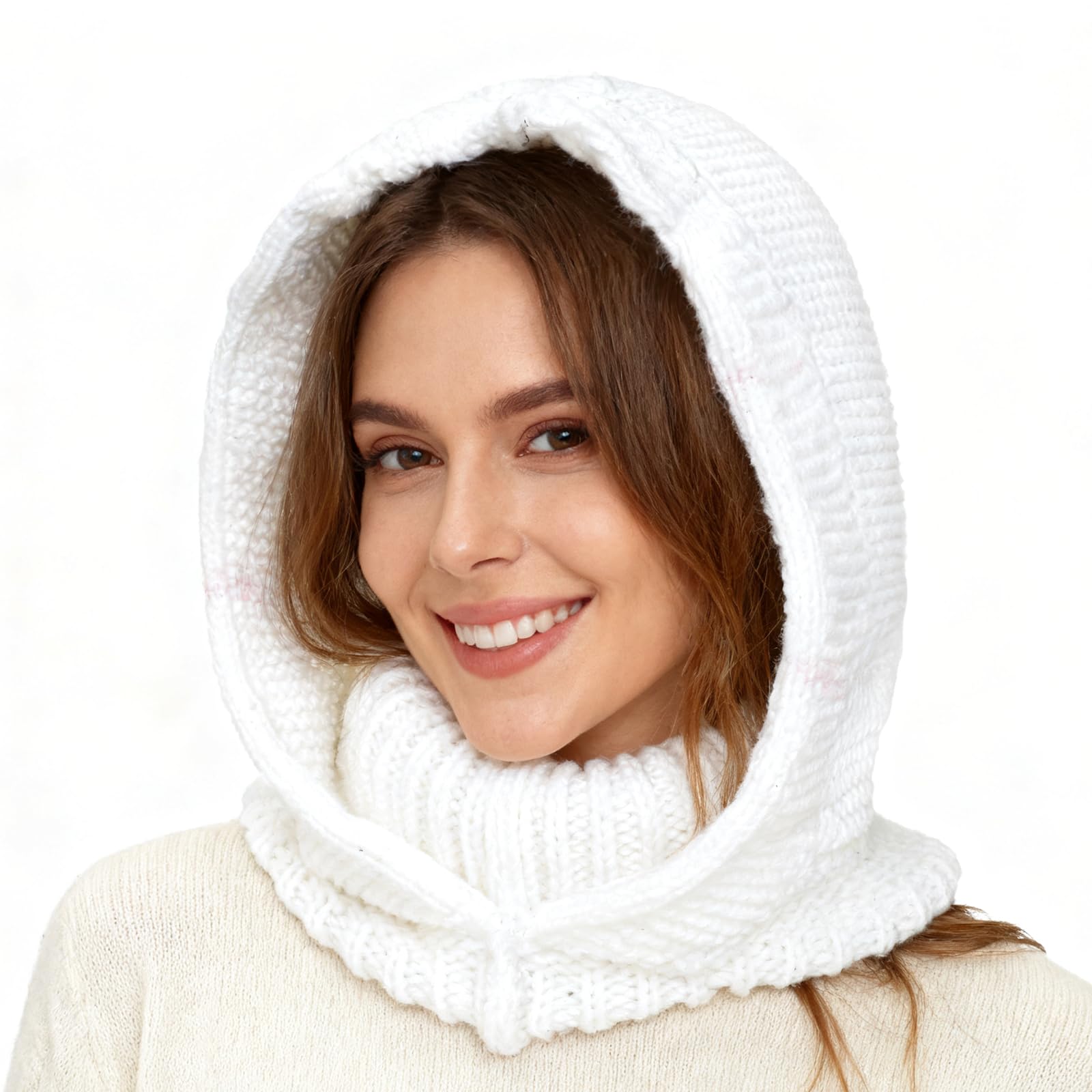 Cagoule écharpe 3 En 1 TAGVO - Bonnet, Masque Et Cache-cou Tricoté, Coupe-vent, Pour Hommes Et Femmes
