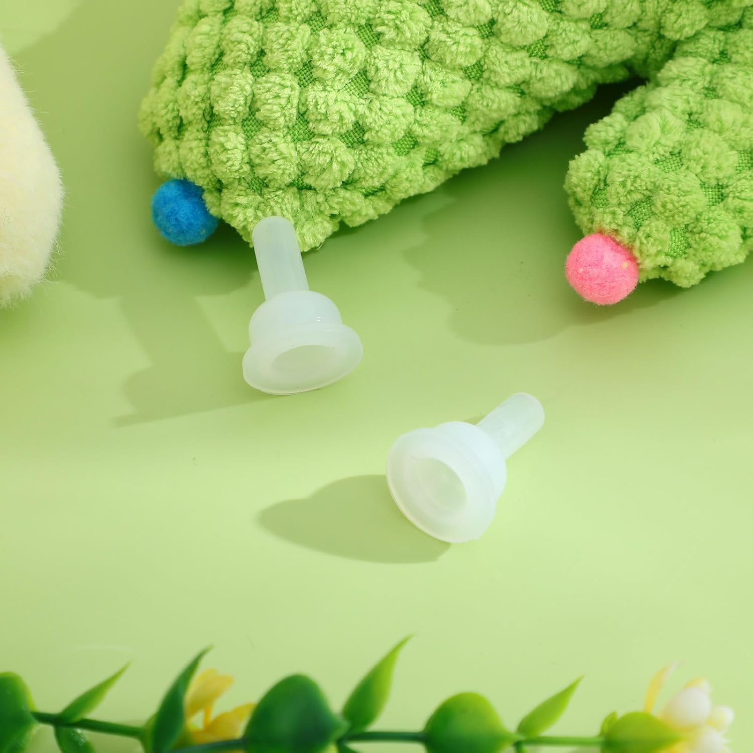 GALPADA 40pcs Silicone Pet Nurser Bottle Nipples Pet Feed Accessories for Kitten Rabbit Chinchilla image 5