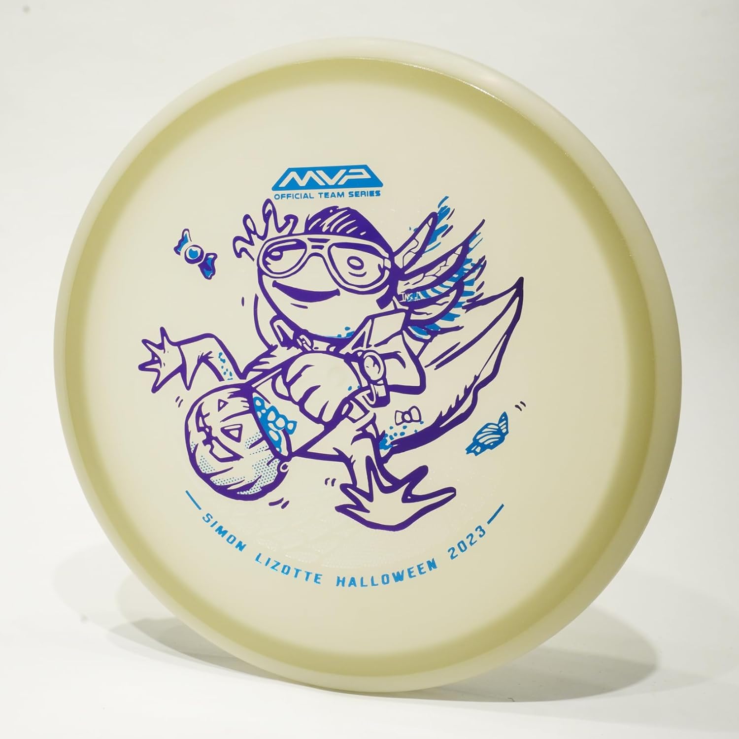 Axiom Simon Lizotte Total Eclipse Glow Hex - 4 Halloween Lizottl Designs, Disc Golf Midrange, Pick Your Disc 176g Elvis Purp GLW, Wht GLW Rim