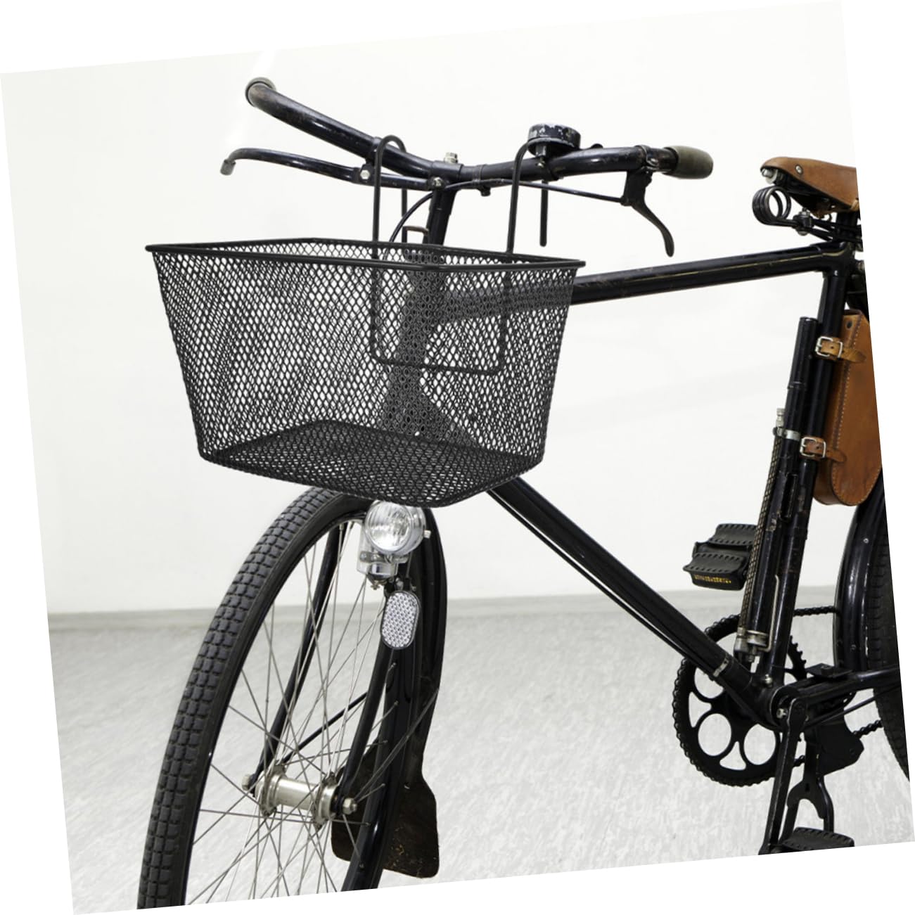 Sosoport 2piezas Cesta Delantera Bicicleta Eléctrica Resistente para Patinete Decorativa