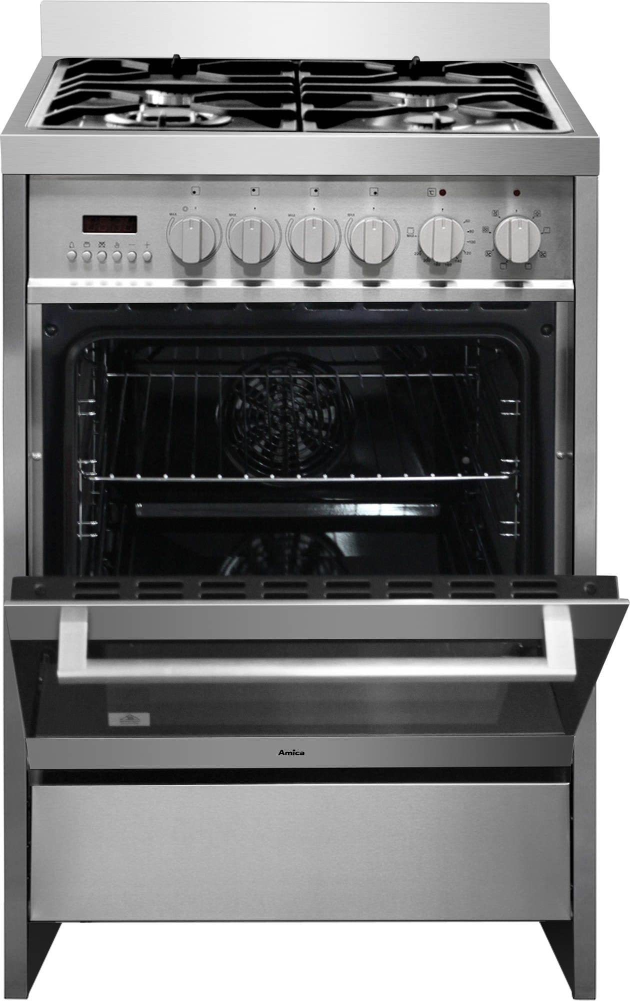 Cuisinière Gaz A 68l 4 Feux Inox - ACME2005X