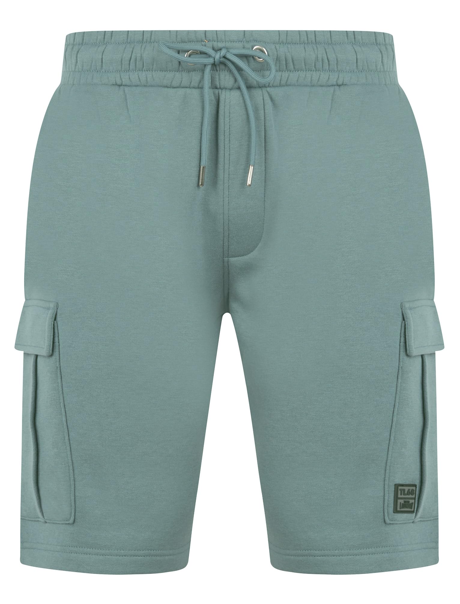 Tokyo Laundry Men's Multi-Pocket Brushback Fleece Jogger Cargo Shorts