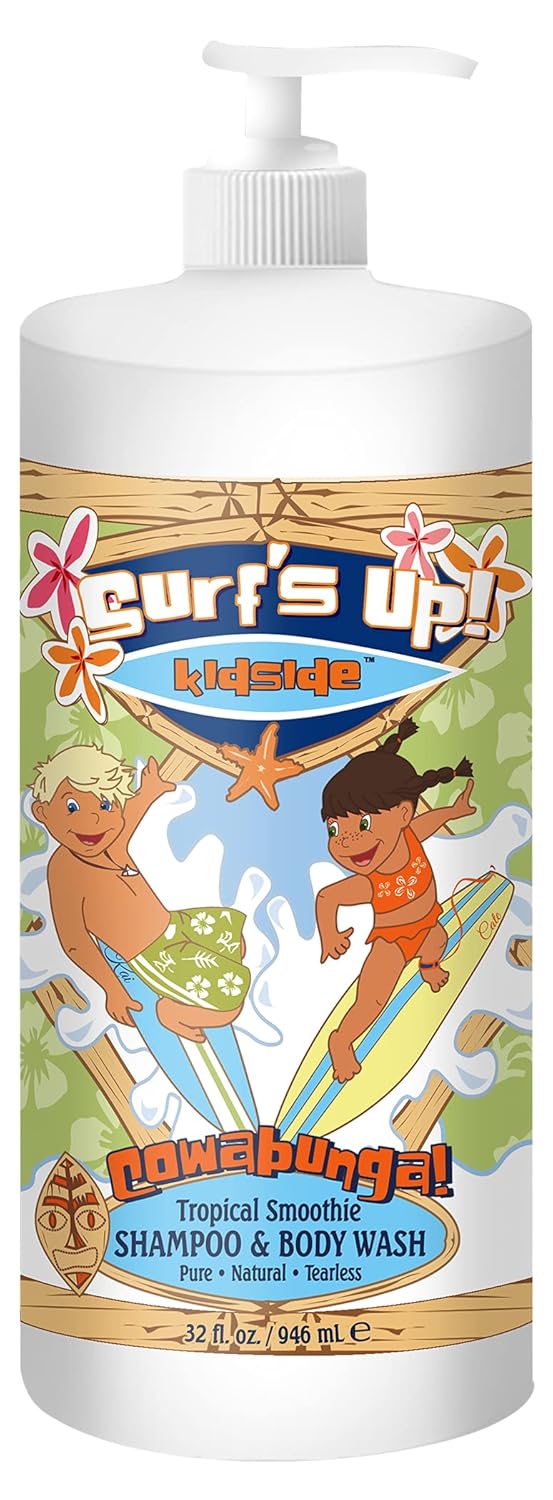 Surf's Up Kidside Tropical Smoothie Tearless Shampoo & Body Wash (Economy size 32 fl oz)