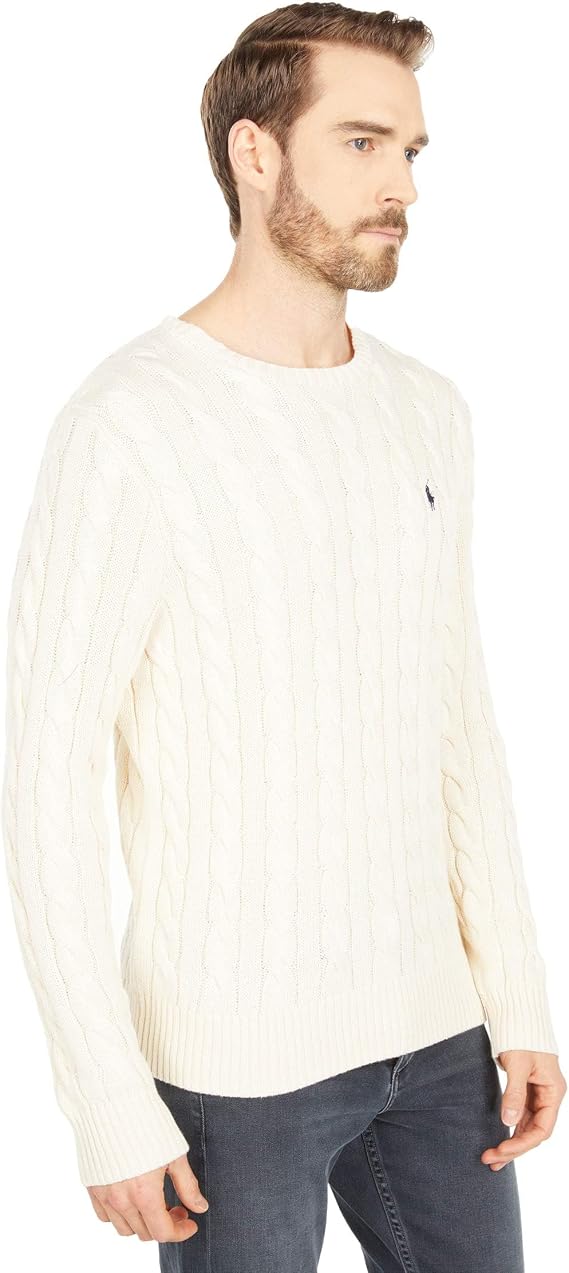 POLO RALPH LAUREN Cable-Knit Cotton Sweater