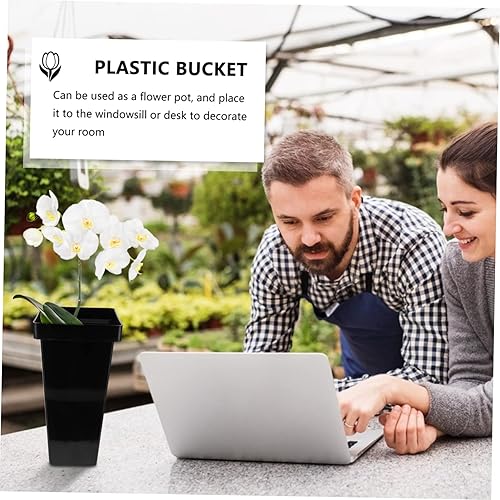 Miniatura 6 de Macetas decorativas de jardinería cubos de forma cuadrada para arreglos florales