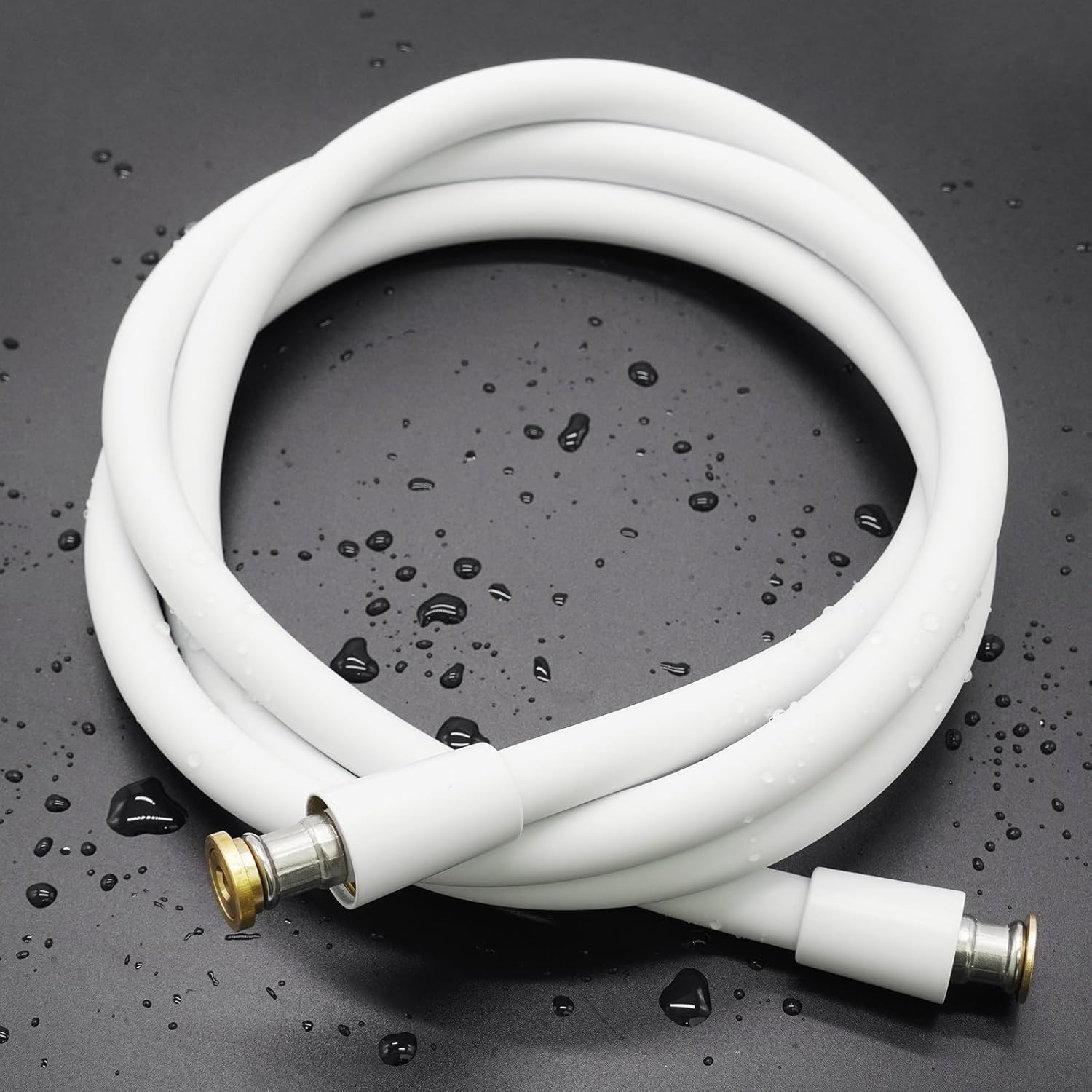 59 Inches Silicone Shower Hoses Replacement, Anti-Kink Designed ...
