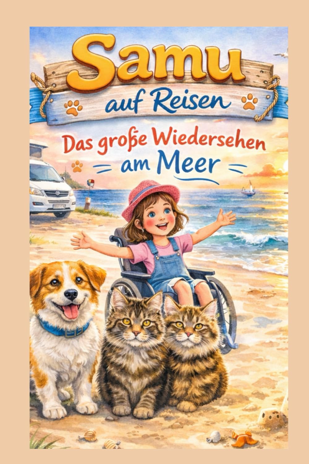 Samu geht auf Reise: Wiedersehen am Meer (Samu - der kleine lebensfrohe Hund)